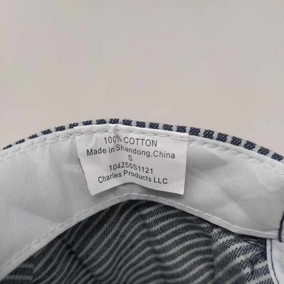 Unbranded Strapback Engineer Conductor Cap Multicolor Small Striped Blank Cotton - Picture 7 of 7